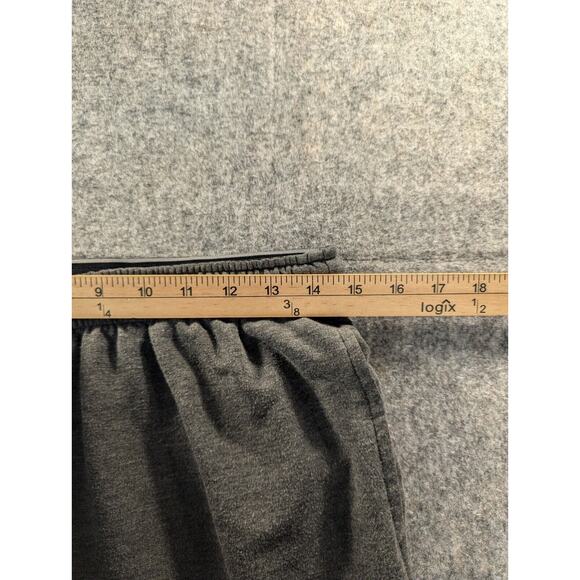 Eddie Bauer Sweatpants Medium Men's Gray Lounge Fleece Activewear Poly Blend - Picture 4 of 11